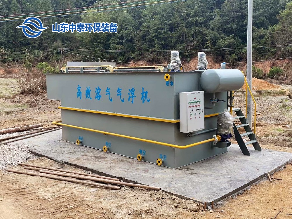 溶气气浮机在建筑行业污水处理中的应用